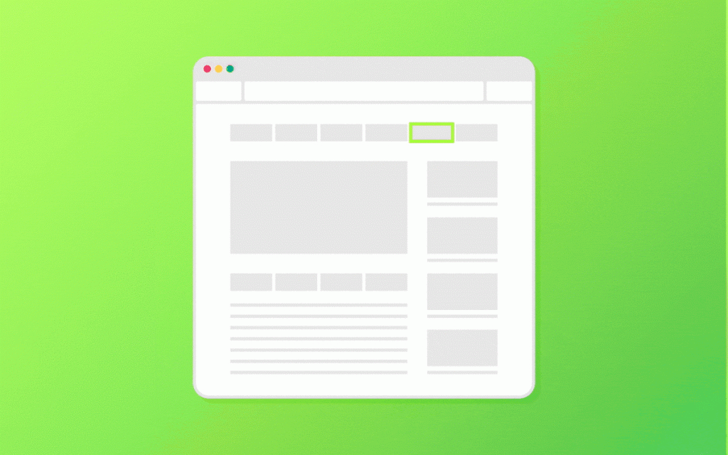 Ejemplo en video de cómo funciona la navegación en un sitio por medio del teclado.